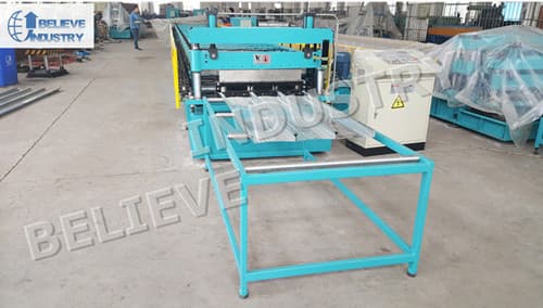 Metal Floor Deck Roll Forming Machine For Closed Type